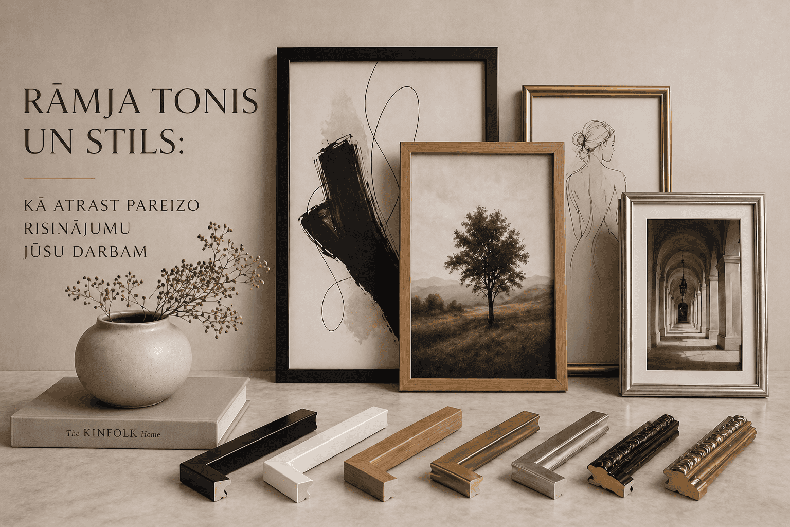 Frame tone and style: how to choose the right solution for your work using different frame tones, etc.