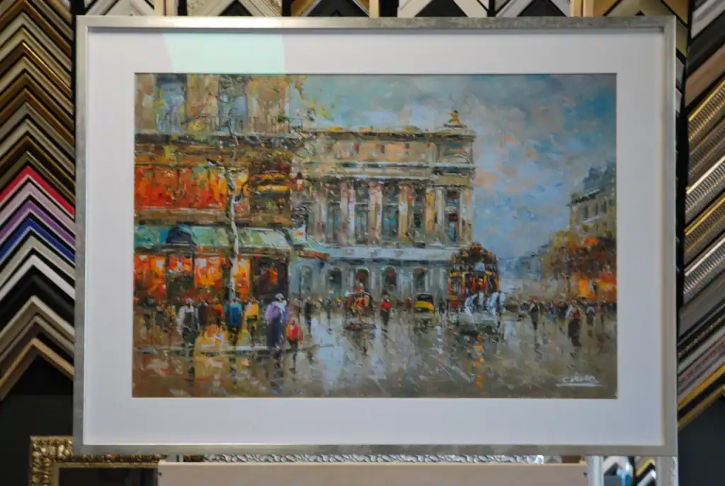 Eviart Frames' finished works at the Paris Opera 1