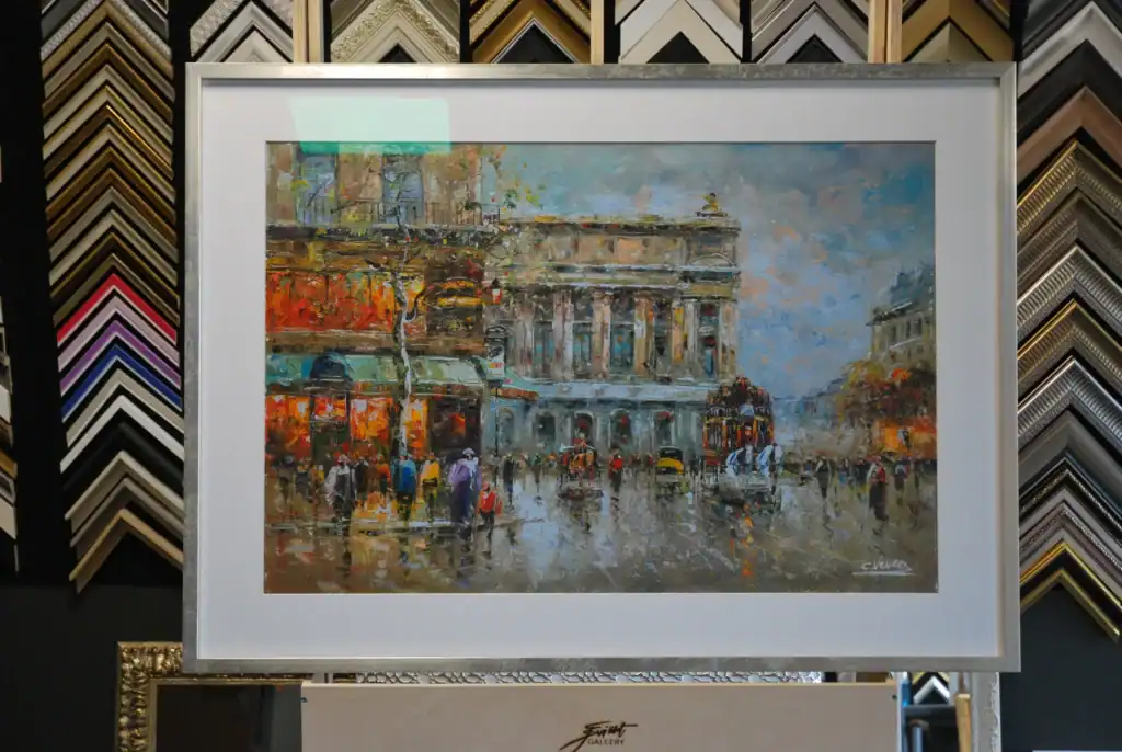 Eviart Frames' finished works at the Paris Opera 2